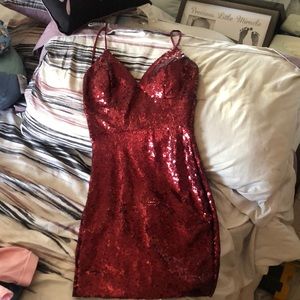 Sequence Red Dress